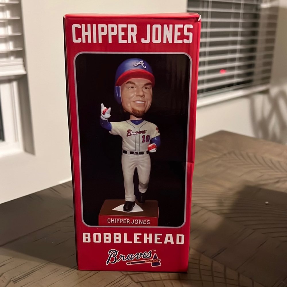 2012 Atlanta Braves Chipper Jones Collectors Series Bobblehead